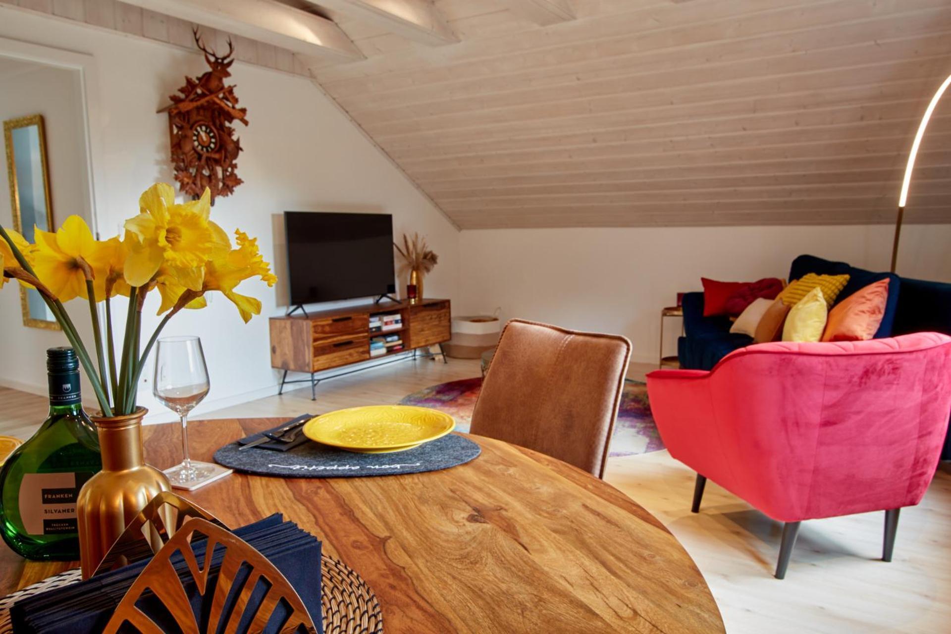 Appartement Angernest à Elfershausen Extérieur photo